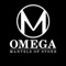 Omega Mantels, Fireplace Mantel and Kitchen Hood Logotype