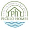Picklo Homes - Custom Homes and Pools Logotype