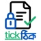 TickTheek Logotype