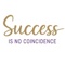 Success is no coincidence Logotype
