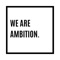 We are Ambition Logotype