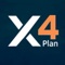X4Plan - Consultoria Planejamento Financeiro Estratégico FP&A | Automação de Controles Gerenciais Logotype